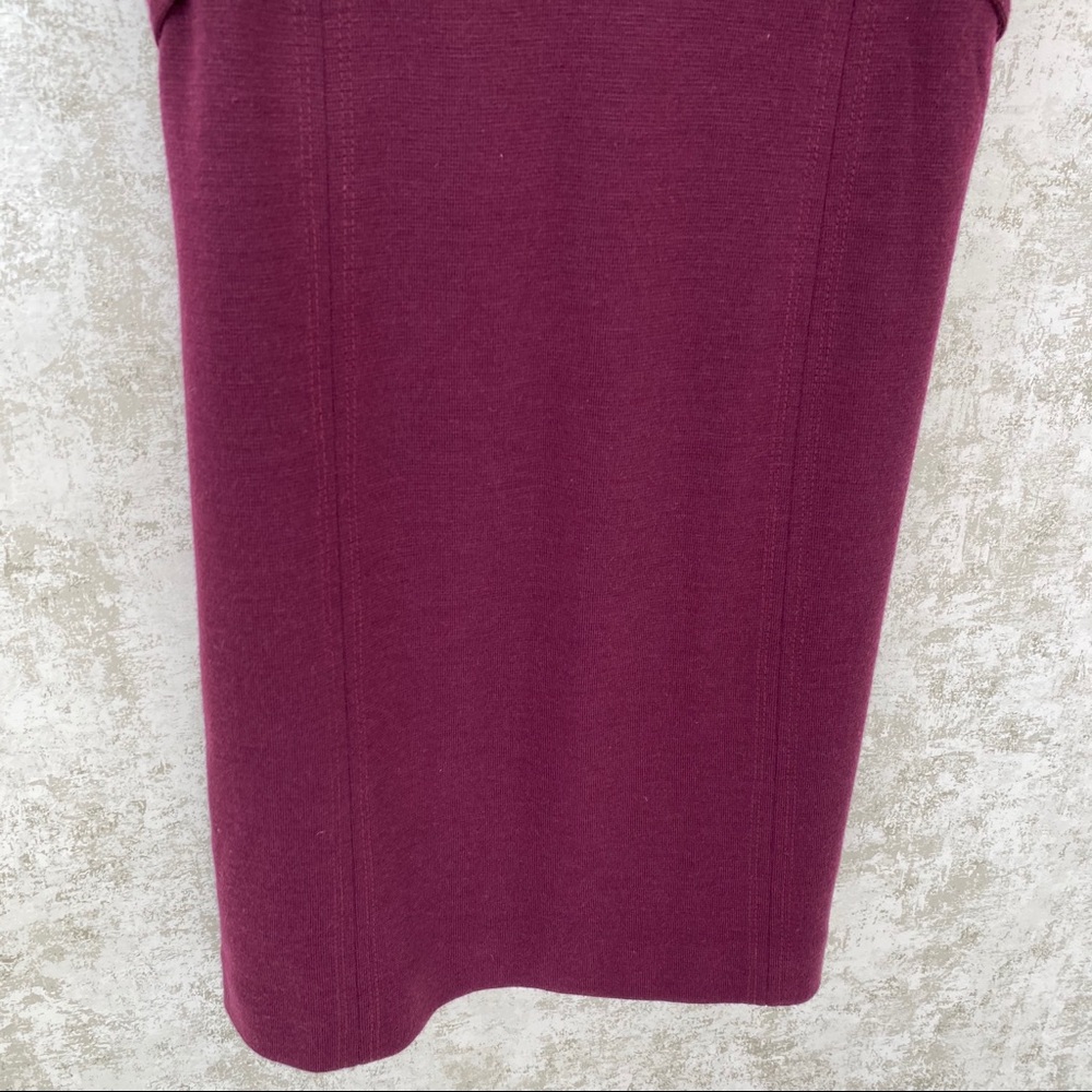 Tory Burch Plum Declan Sheath Dress - Picture 4 of 6